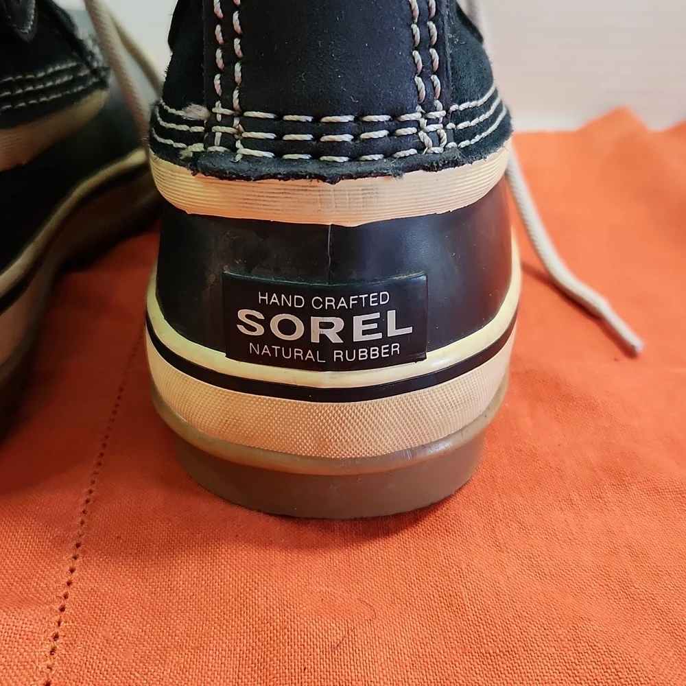SOREL Joan of Arctic Black Suede Waterproof Winter Boot with Bootliner (6) - Picture 8 of 13